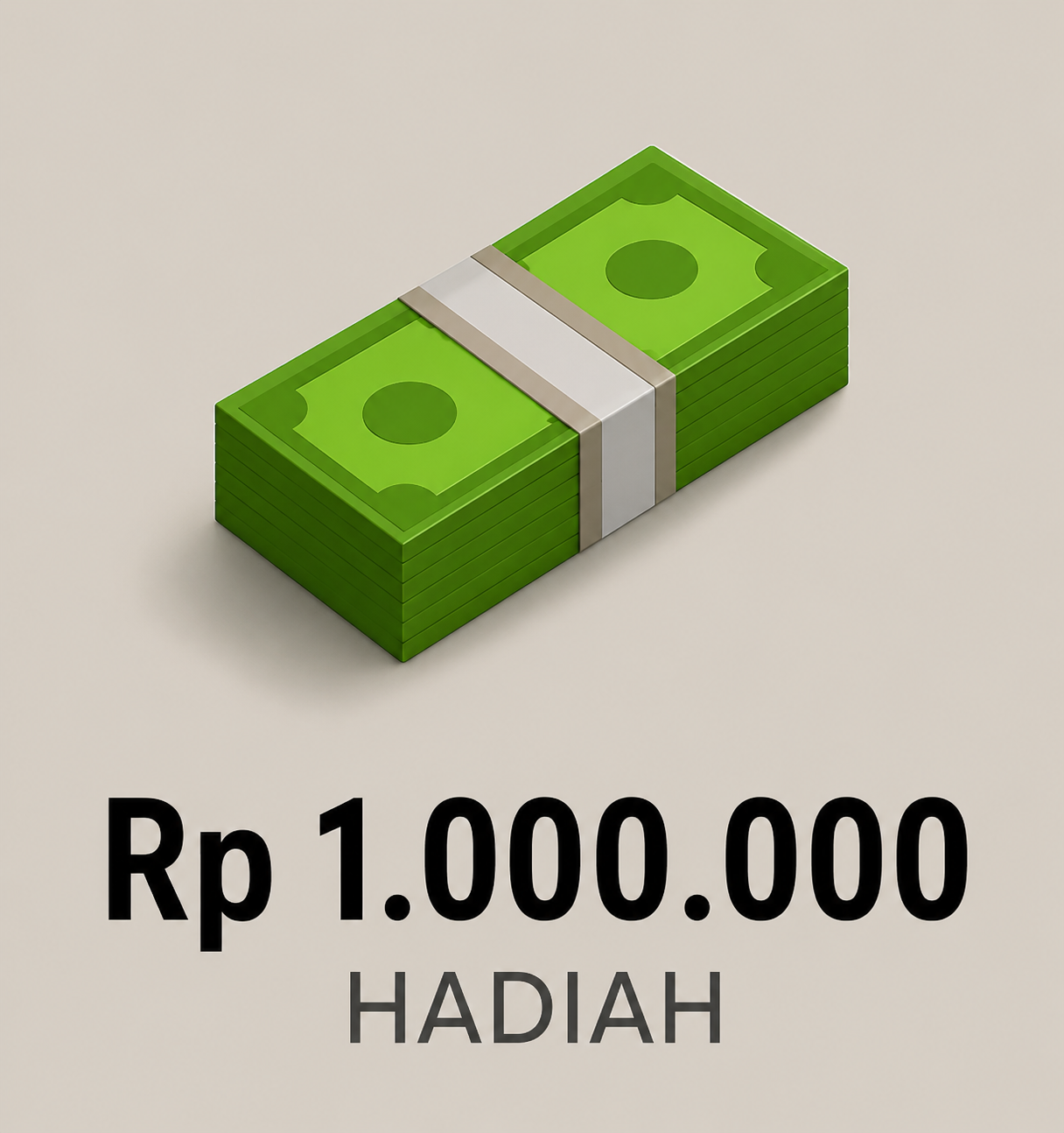 Uang Rp 1.000.000