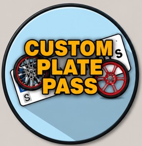 Pass Plat Kustom