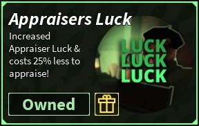 Appraisers Luck