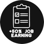 +50% Job Earning