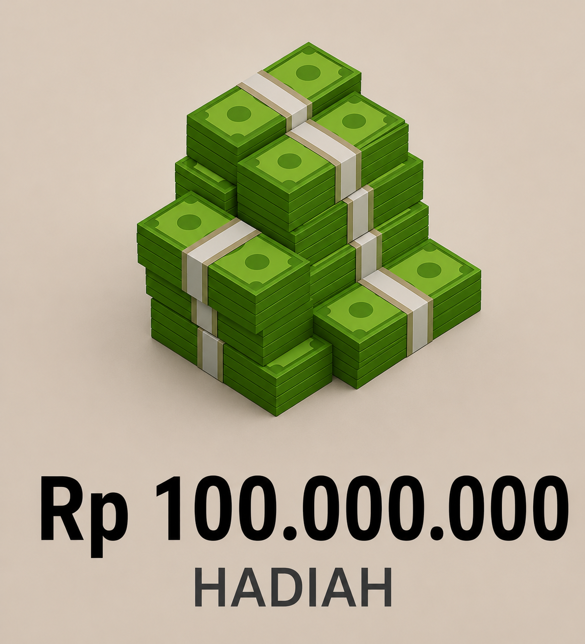 Uang Rp 100.000.000