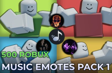 Music Emotes Pack 1