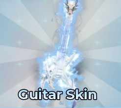 Frosted Guitar Skin