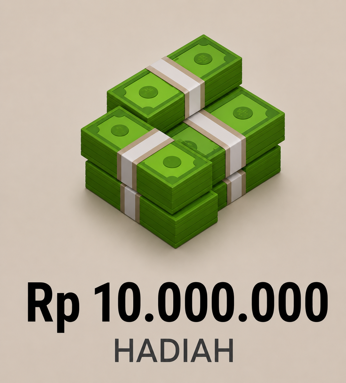 Uang Rp 10.000.000